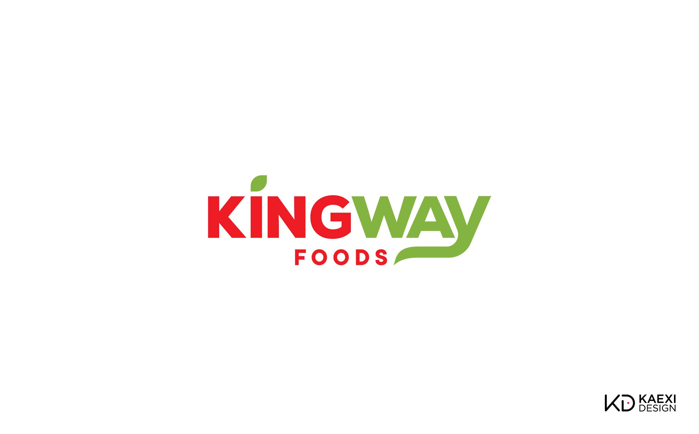 Kingway foods logo design Malaysia