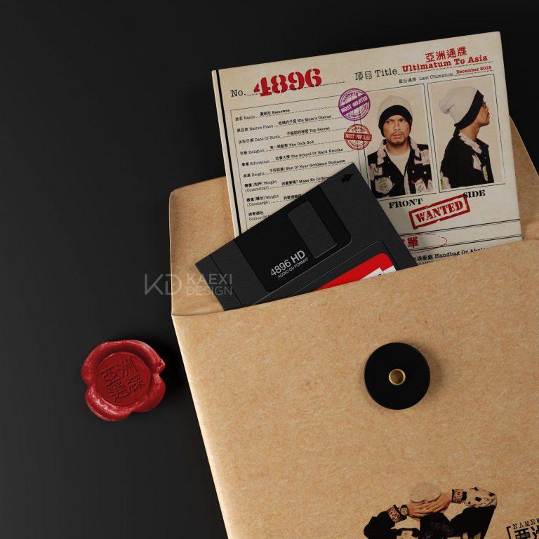Namewee Ultimatum to Asia Album Packaging Design